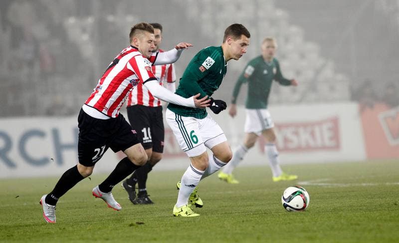 Football. T-Mobile Ekstraklasa. Cracovia Krakow - Slask Wroclaw. 02.03.2014