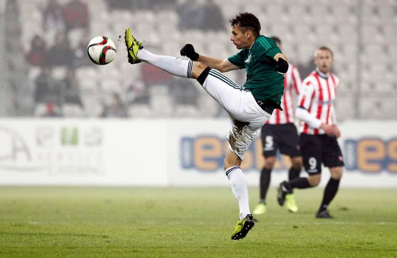 Football. T-Mobile Ekstraklasa. Cracovia Krakow - Slask Wroclaw. 02.03.2014
