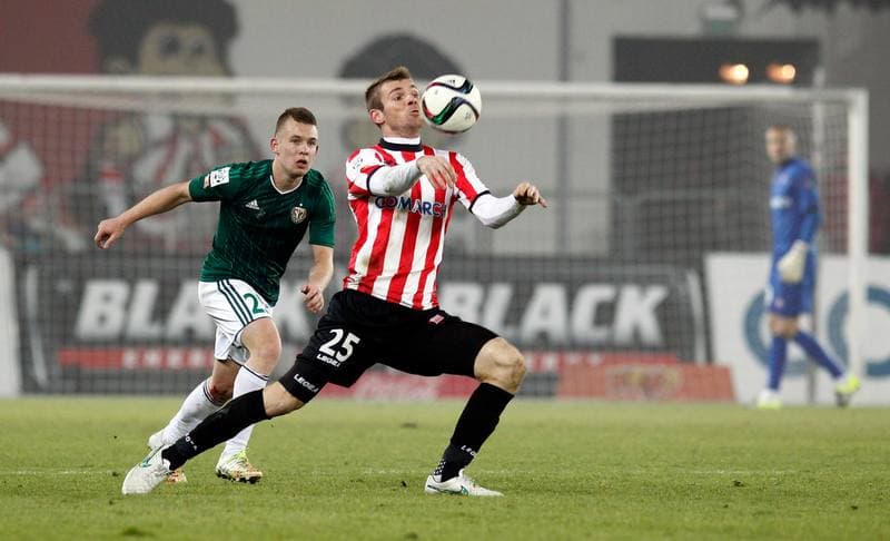 Football. T-Mobile Ekstraklasa. Cracovia Krakow - Slask Wroclaw. 02.03.2014