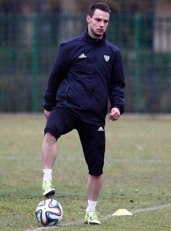 Football. GKS Katowice. Training. 07.08.2014