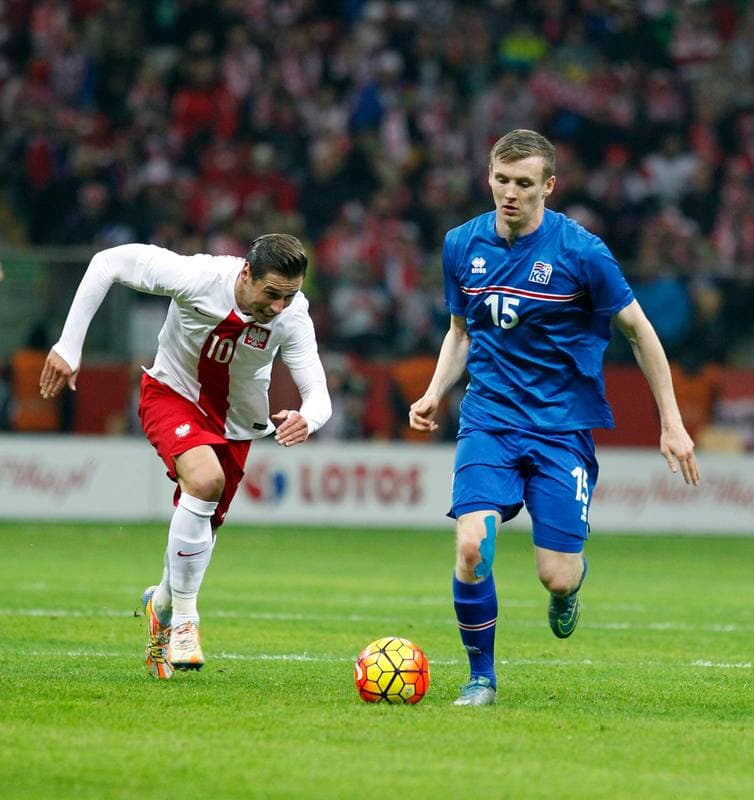 Football. International Friendly. Poland - Iceland. 13.11.2015