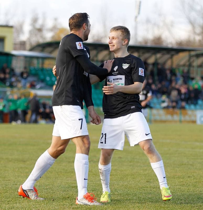 Football. I Liga. Rozwoj Katowice - Sandecja Nowy Sacz. 14.11.2015
