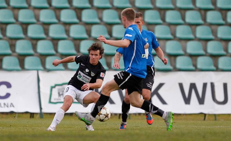 Football. I Liga. Rozwoj Katowice - Sandecja Nowy Sacz. 14.11.2015