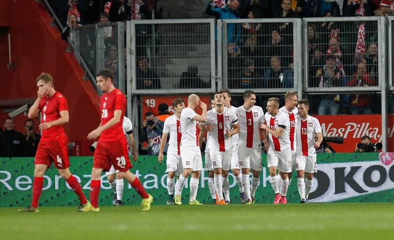 Football. International Friendly. Poland - Czech Republic. 17.11.2015