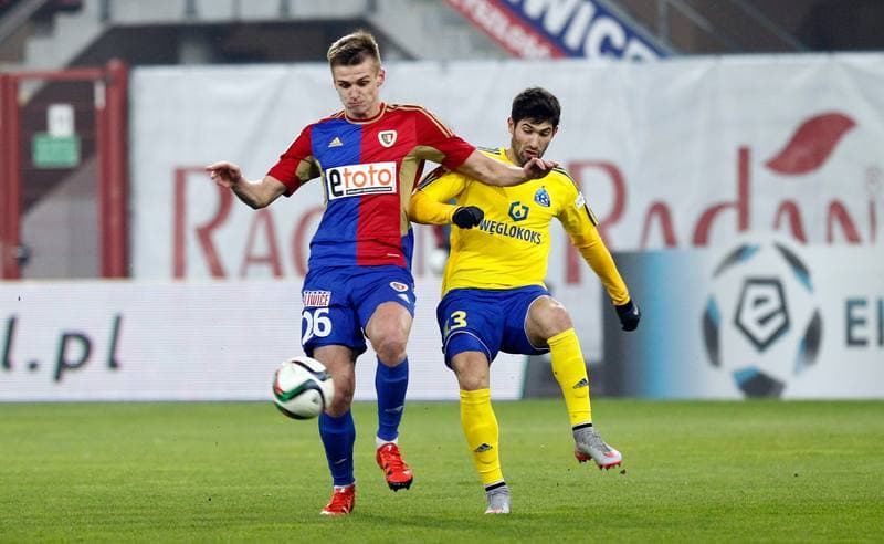 Football. T-Mobile Ekstraklasa. Piast Gliwice - Ruch Chorzow. 07.10.2013