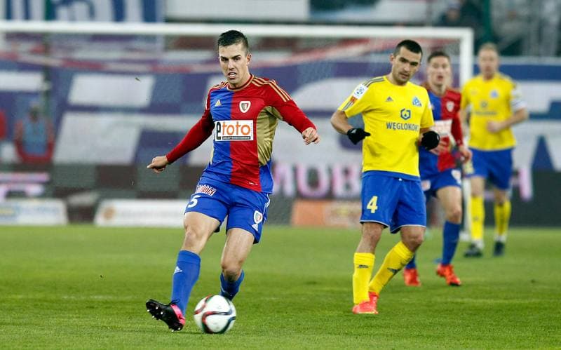 Football. T-Mobile Ekstraklasa. Piast Gliwice - Ruch Chorzow. 07.10.2013