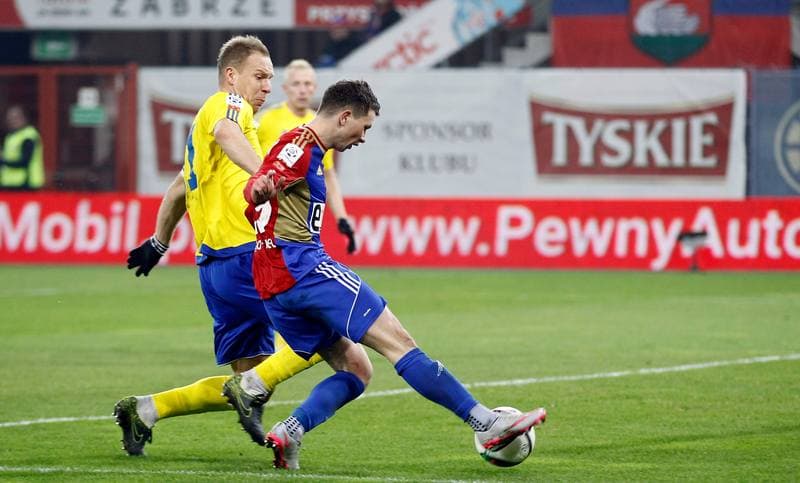 Football. T-Mobile Ekstraklasa. Piast Gliwice - Ruch Chorzow. 07.10.2013
