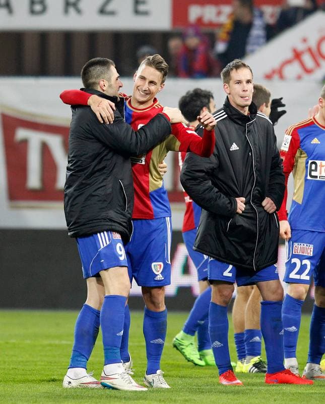 Football. T-Mobile Ekstraklasa. Piast Gliwice - Ruch Chorzow. 07.10.2013