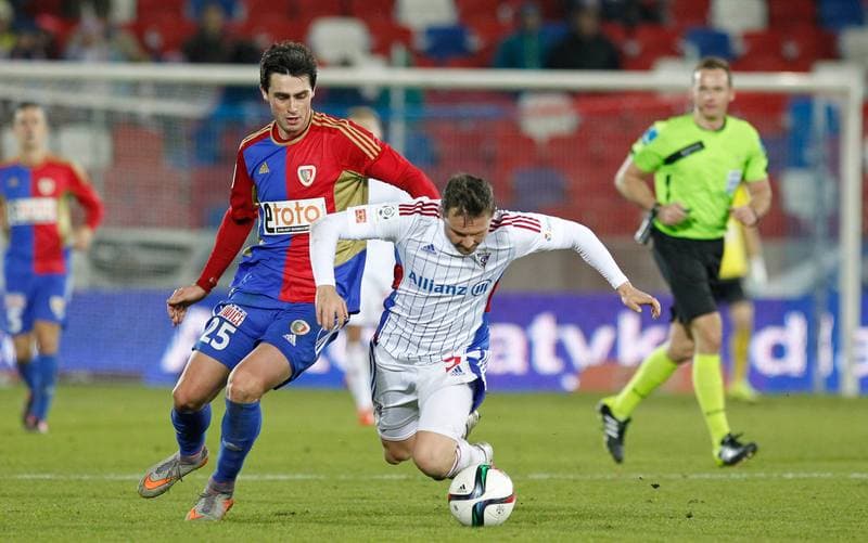 Football. T-Mobile Ekstraklasa. Gornik Zabrze - Piast Gliwice. 14.09.2014