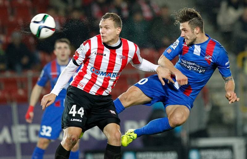 Football. PKO BP Ekstraklasa. Cracovia Krakow - Podbeskidzie Bielsko Biala. 02.12.2015