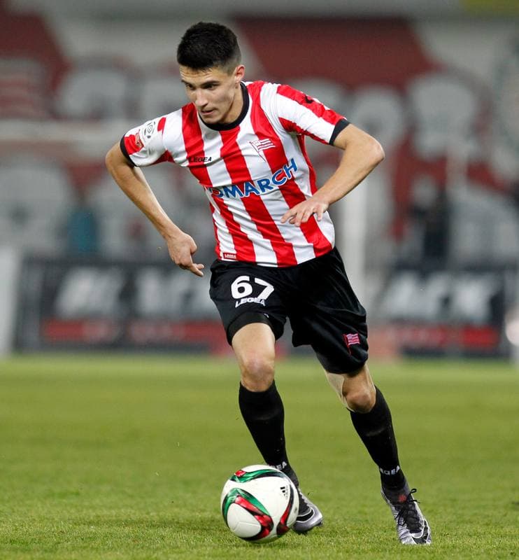 Football. PKO BP Ekstraklasa. Cracovia Krakow - Podbeskidzie Bielsko Biala. 02.12.2015