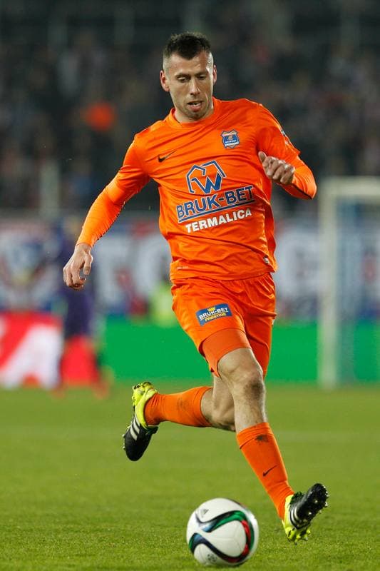 Football. PKO BP Ekstraklasa. Gornik Zabrze - Termalica Bruk Bet Nieciecza. 12.12.2015