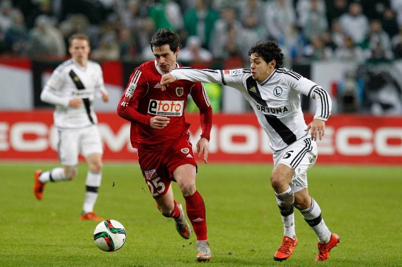 Football. PKO BP Ekstraklasa. Legia Warsaw - Piast Gliwice. 13.12.2015