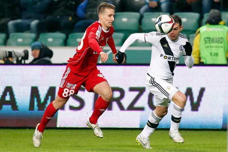 Football. PKO BP Ekstraklasa. Legia Warsaw - Piast Gliwice. 13.12.2015