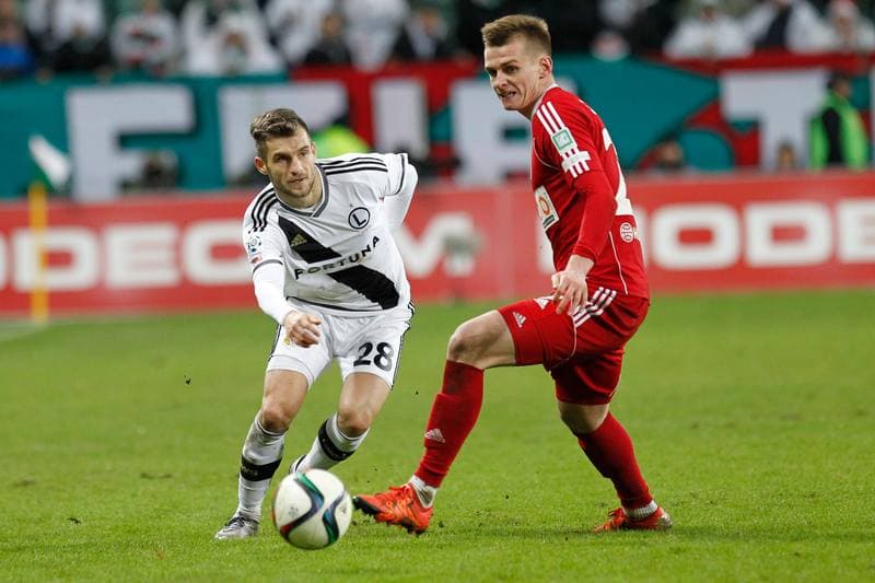Football. PKO BP Ekstraklasa. Legia Warsaw - Piast Gliwice. 13.12.2015