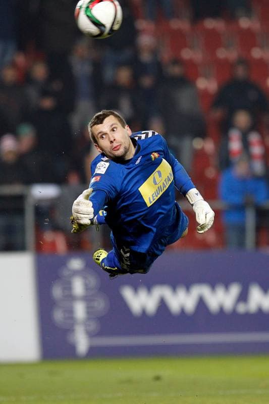 Football. T-Mobile Ekstraklasa. Cracovia Krakow - Korona Kielce. 22.05.2015