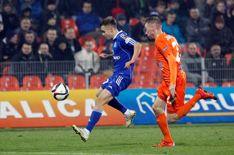 Football. PKO BP Ekstraklasa. Termalica Bruk-Bet Nieciecza - Ruch Chorzow. 19.12.2015