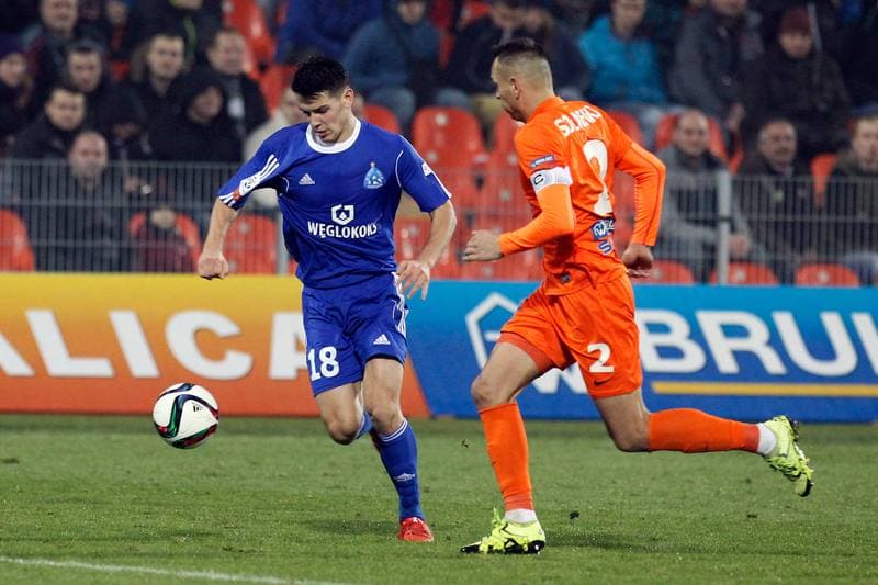 Football. PKO BP Ekstraklasa. Termalica Bruk-Bet Nieciecza - Ruch Chorzow. 19.12.2015
