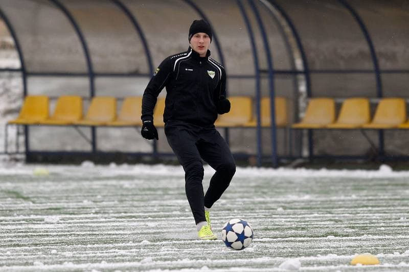 Football. Rozwoj Katowice. Training. 05.01.2016