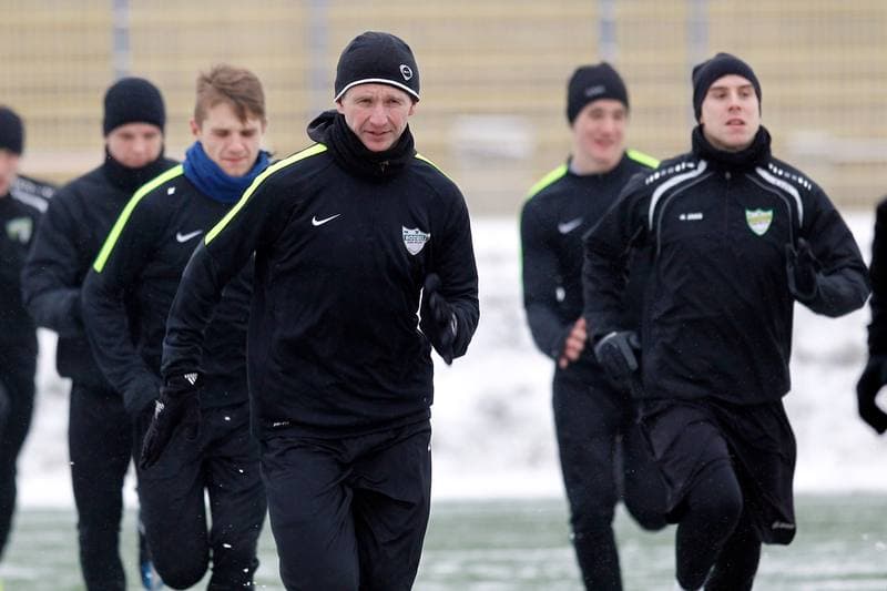 Football. Rozwoj Katowice. Training. 05.01.2016