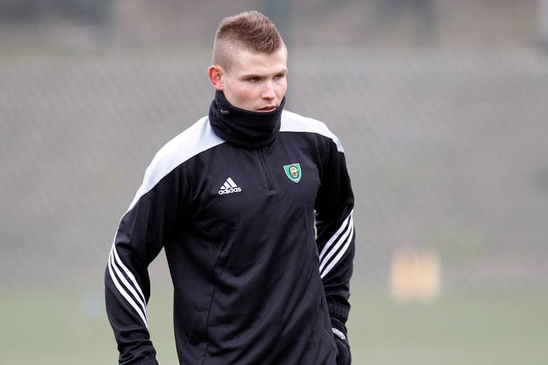 Football. GKS Katowice. Training. 11.01.2016