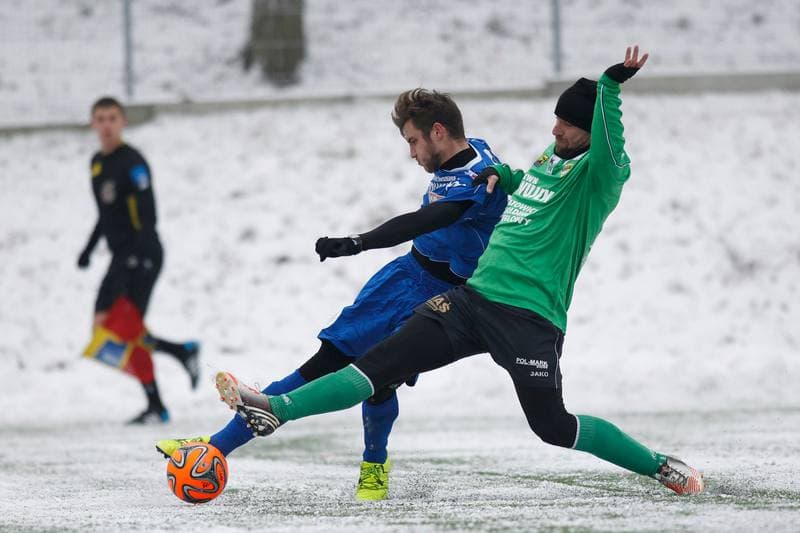 Football. Sparing. Podbeskidzie Bielsko Biala - Rozwoj Katowice. 16.01.2016