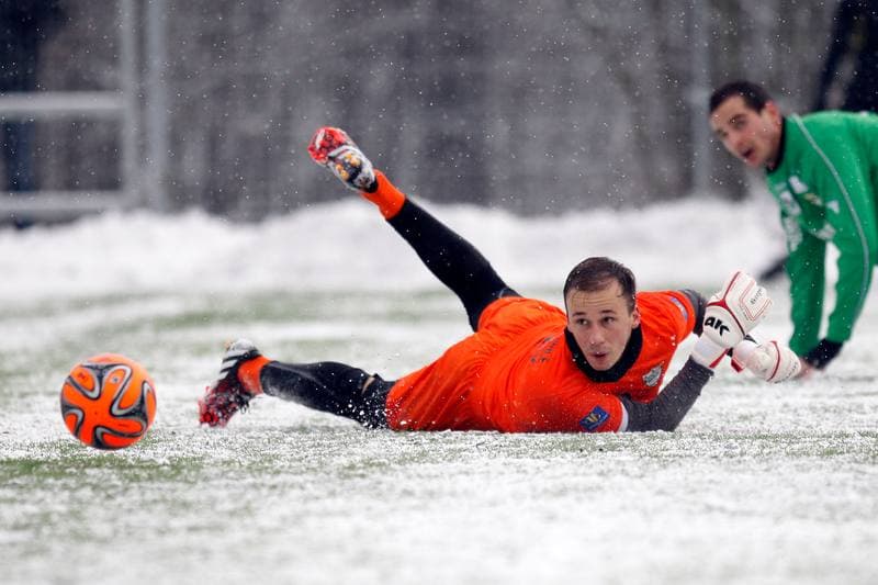 Football. Sparing. Podbeskidzie Bielsko Biala - Rozwoj Katowice. 16.01.2016