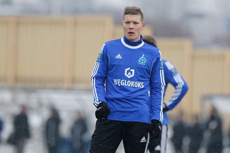 Football. Sparing. Ruch Chorzow - Rozwoj Katowice. 20.01.2016