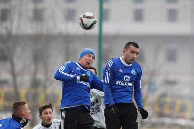 Football. Sparing. Ruch Chorzow - Rozwoj Katowice. 20.01.2016