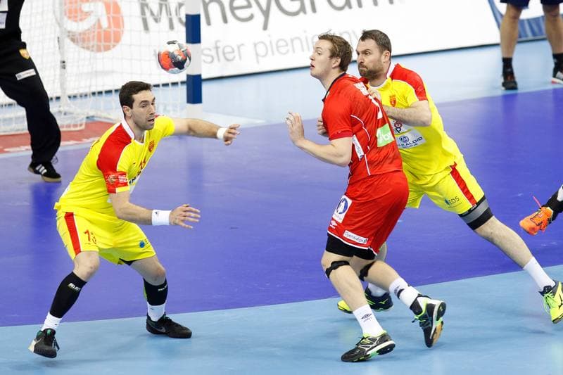 Handball. EHF Euro 2016. FYR Macedonia - Norway. 25.01.2016