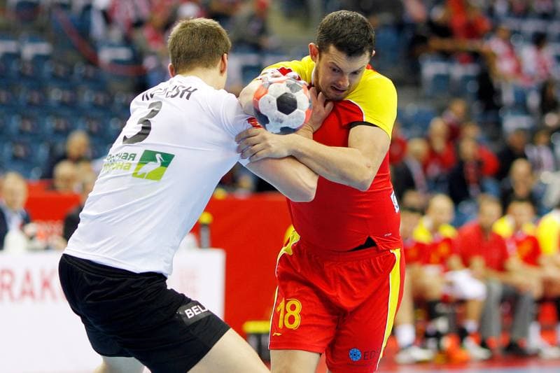 Handball. EHF Euro 2016. FYR Macedonia - Belarus. 27.01.2016