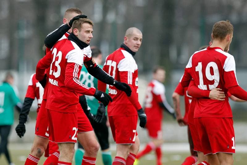 Football. Sparing. Gornik Zabrze - GKS Katowice. 05.02.2016