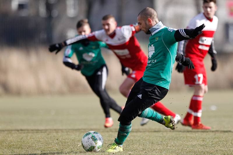 Football. Sparing. Gornik Zabrze - GKS Katowice. 05.02.2016