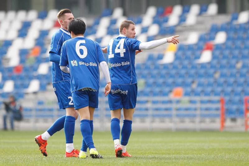Football. Sparing. Podbeskidzie Bielsko Biala - Korona Kielce. 06.02.2016