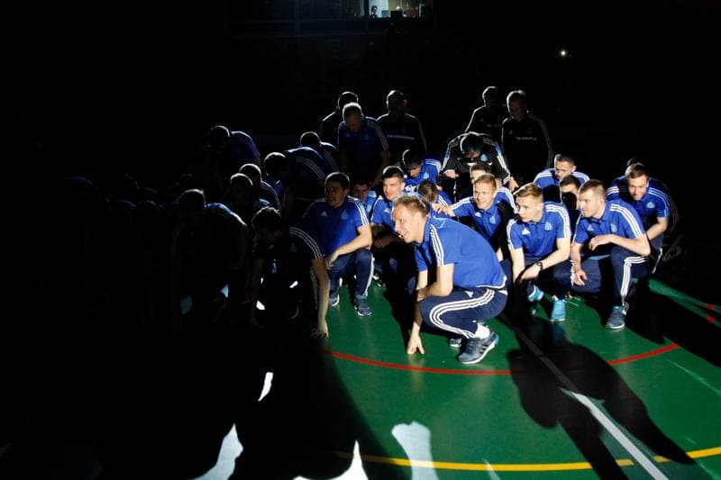 Football. Ruch Chorzow. Team Presentation. 08.02.2016