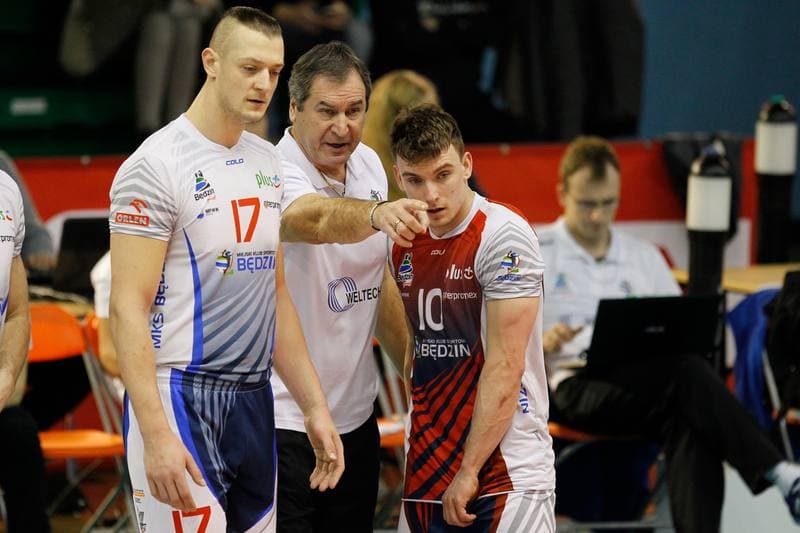 Volleyball. PlusLiga. MKS Bedzin - ZAKSA Kedzierzyn Kozle. 10.02.2016
