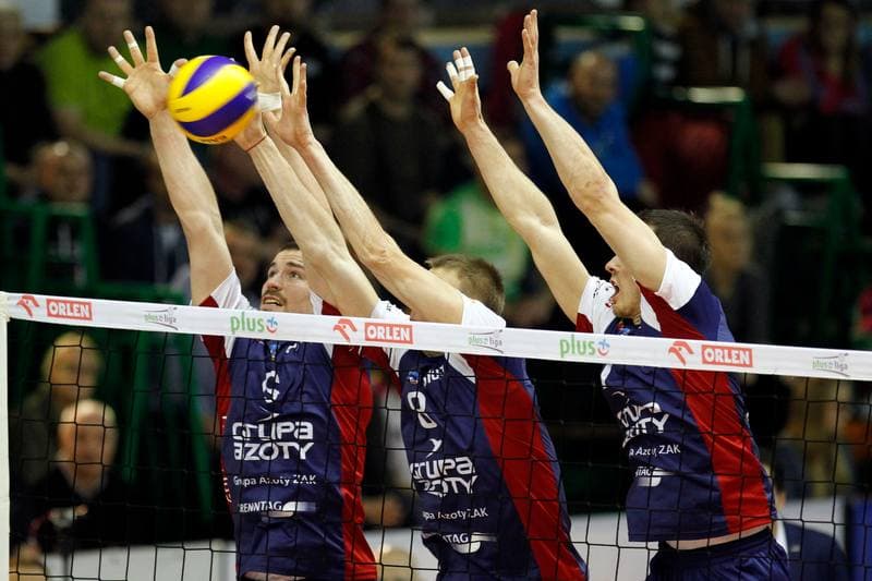Volleyball. PlusLiga. MKS Bedzin - ZAKSA Kedzierzyn Kozle. 10.02.2016