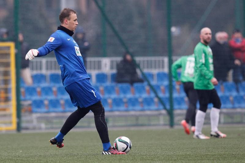 Football. I Liga. Rozwoj Katowice - Polonia Bytom. 13.02.2016