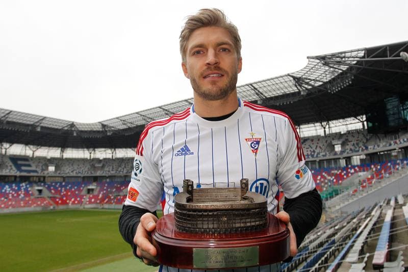 Football. Gornik Zabrze. Press Conference. 17.02.2016