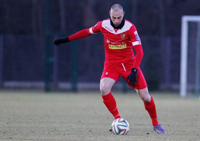 Football. Sparing. Zaglebie Sosnowiec - Gornik Piaski. 24.02.2016