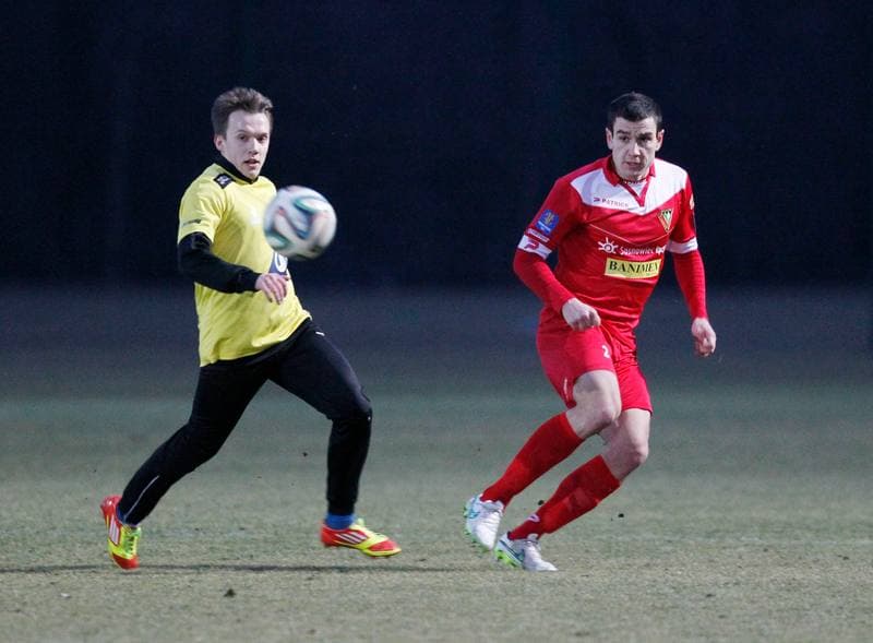 Football. Sparing. Zaglebie Sosnowiec - Gornik Piaski. 24.02.2016