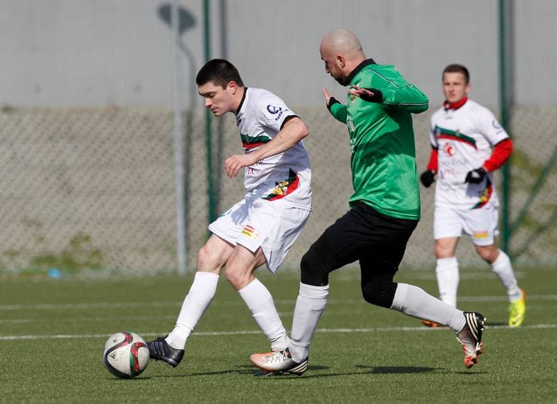 Football. Sparing. Rozwoj Katowice - GKS Tychy. 27.02.2016