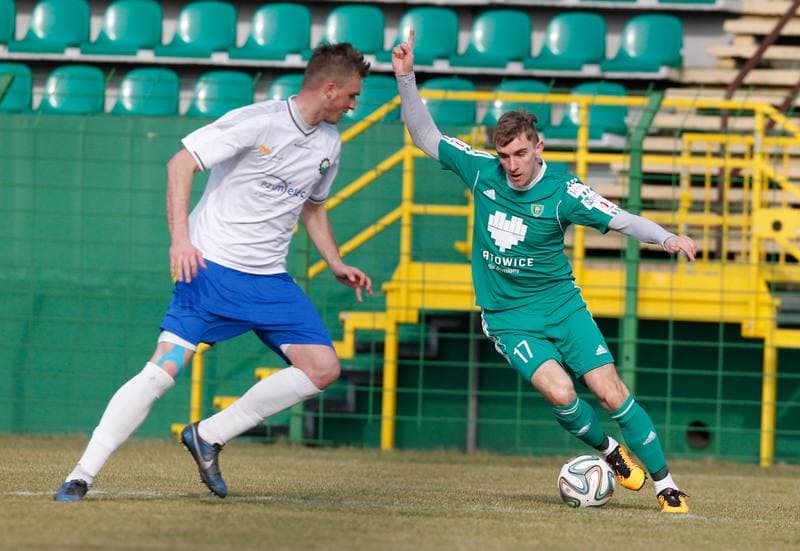 Football. Sparing. GKS Katowice - Stal Mielec. 27.02.2016