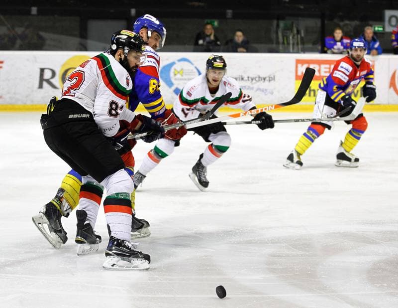 Ice Hockey. Polska Hokej Liga. GKS Tychy - Podhale Nowy Targ. 29.02.2016