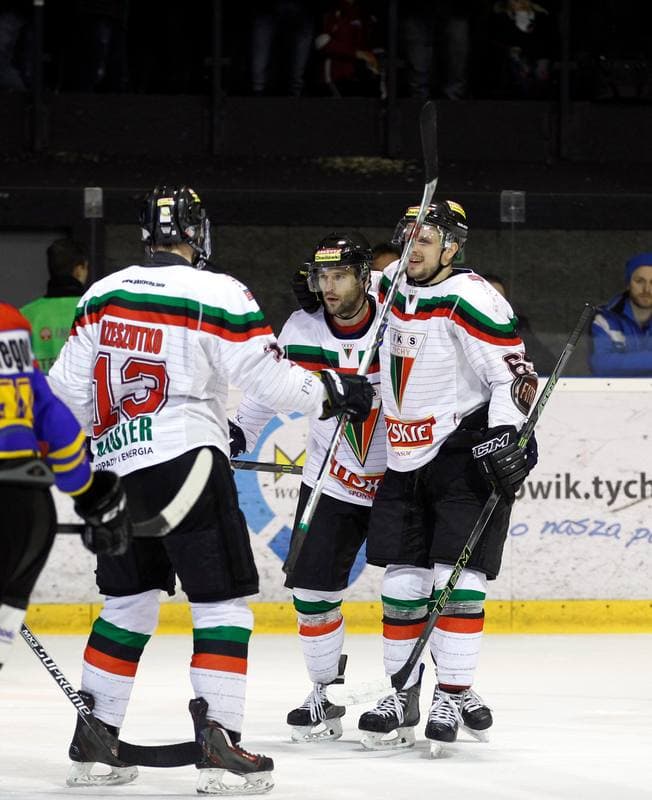 Ice Hockey. Polska Hokej Liga. GKS Tychy - Podhale Nowy Targ. 29.02.2016