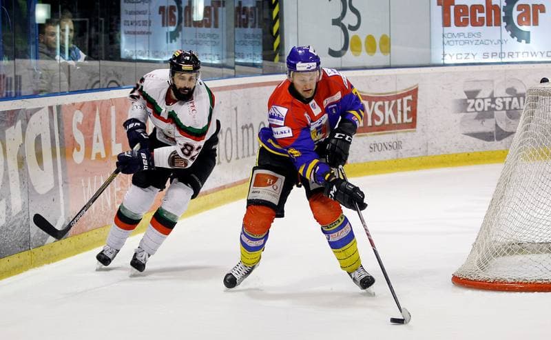 Ice Hockey. Polska Hokej Liga. GKS Tychy - Podhale Nowy Targ. 29.02.2016