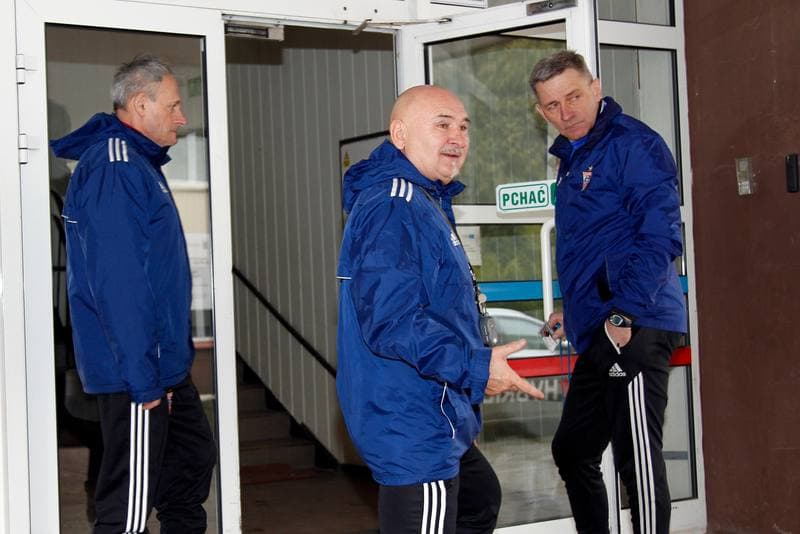 Football. Gornik Zabrze. Training. 04.03.2016