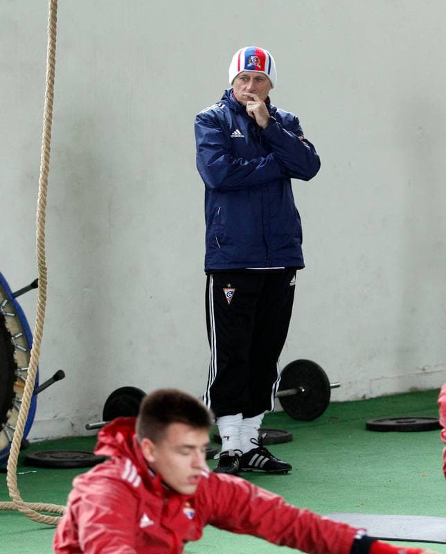 Football. Gornik Zabrze. Training. 04.03.2016