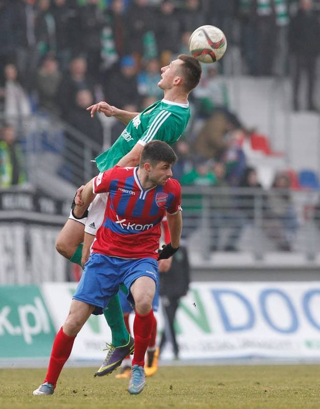 Football. II Liga. Radomiak Radom - Rakow Czestochowa. 05.03.2016