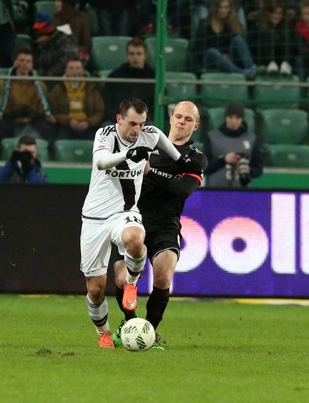 Football. Ekstraklasa. Legia Warsaw - Gornik Zabrze. 05.03.2016